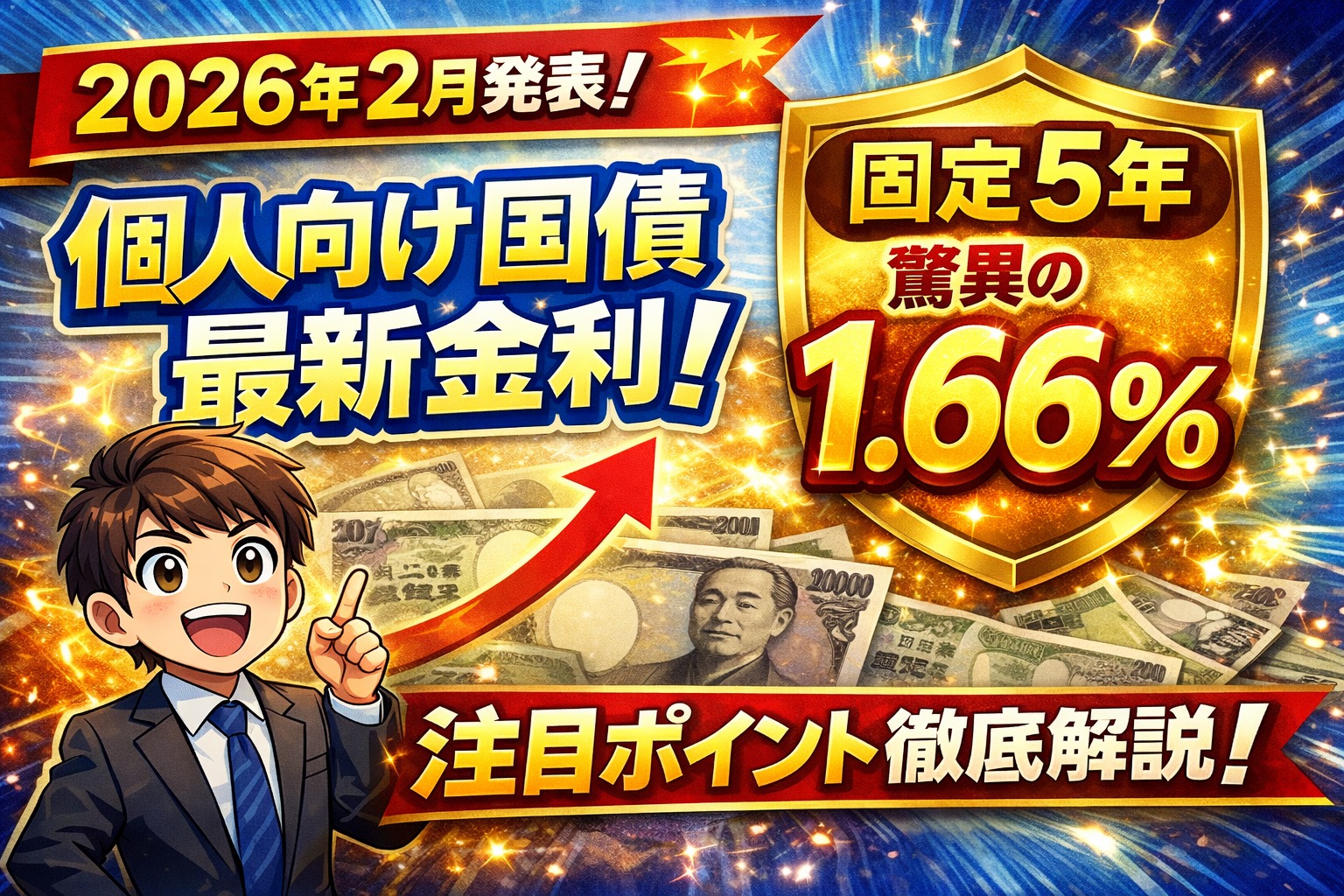 【2026年2月】年1.66%確定。働くあなたの「ほったらかし資産」が、今なら作れます